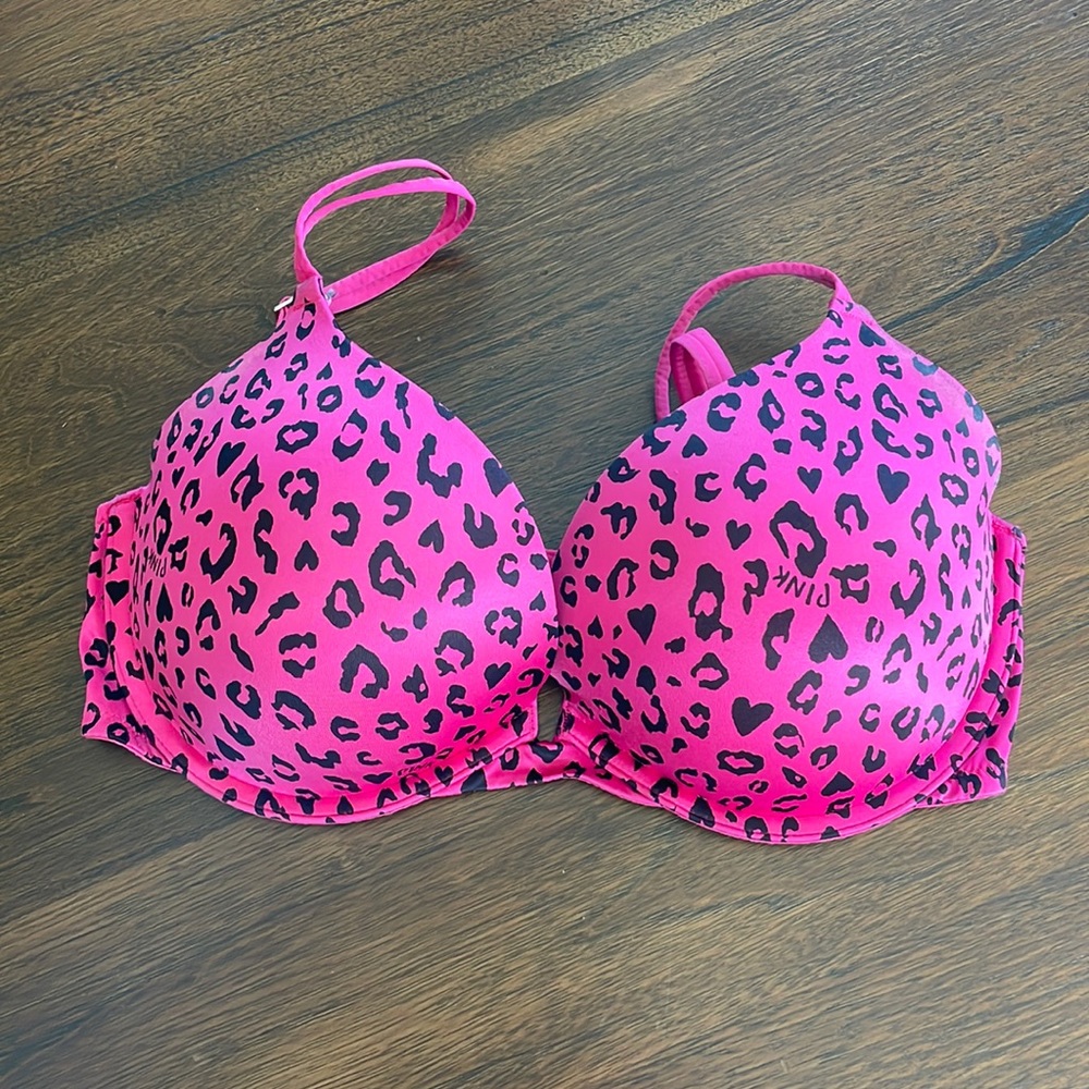 VS PINK 36D push up bra. Slightly worn.